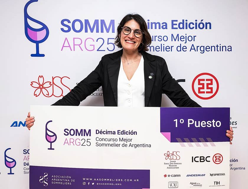 Alma Cabral Arrieta fue elegida Mejor Sommelier de Argentina 2025